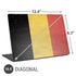 Belgium Flag Distressed Universal Laptop 16.6in (13.4 x 9.7in) Skin